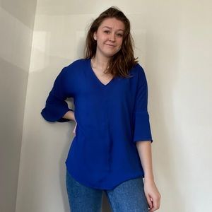 Chiffon 3/4 sleeve top